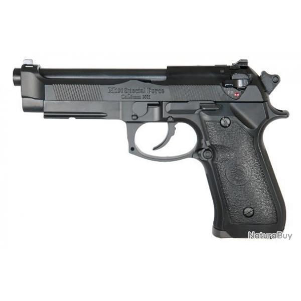 Rplique pistolet GBB  gaz M92A1 0,8J