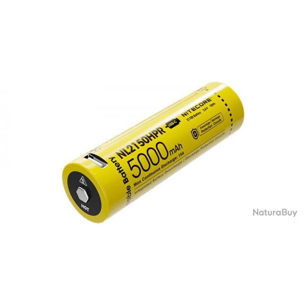 NITECORE - NCNL2150HPR - ACCUS LI-ION 21700 - 5000MAH