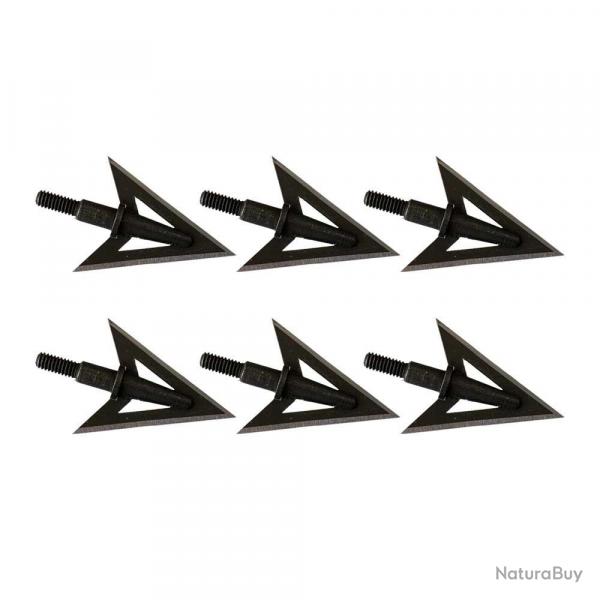 6 Pointes de chasse  deux lames