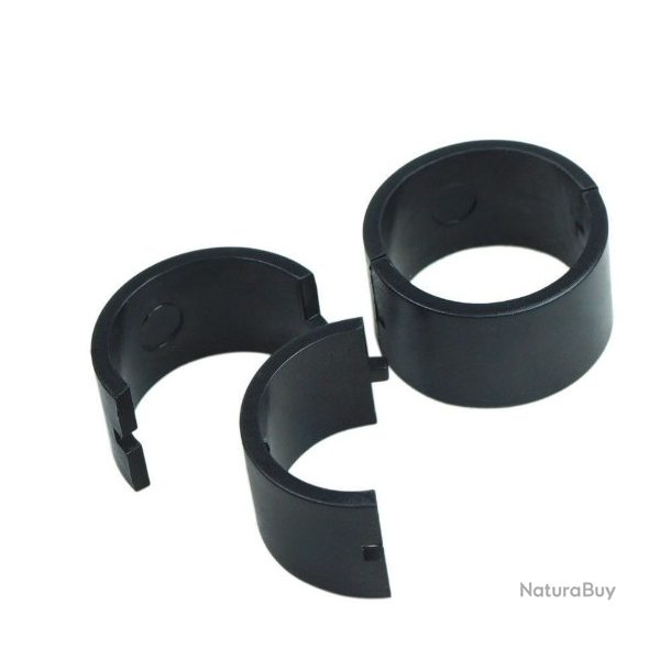 Lot 4 anneaux rducteurs 30 - 25.4 mm pour lunette