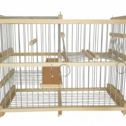 Cage à balance toujours prête  pour récupérer vos oiseaux
