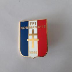 BADGE  MÉTAL FFI NORMANDIE