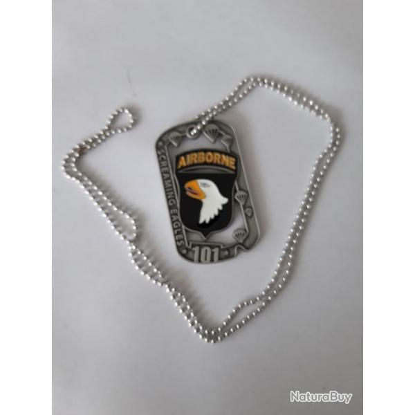 DOG-TAG "101 EME AIRBORNE".