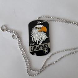 DOG-TAG "101 EME AIRBORNE". SCREAMING EAGLE