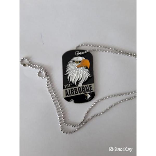 DOG-TAG "101 EME AIRBORNE". SCREAMING EAGLE