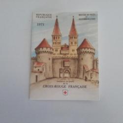 carnet croix rouge 1971