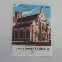 carnet croix rouge 1976