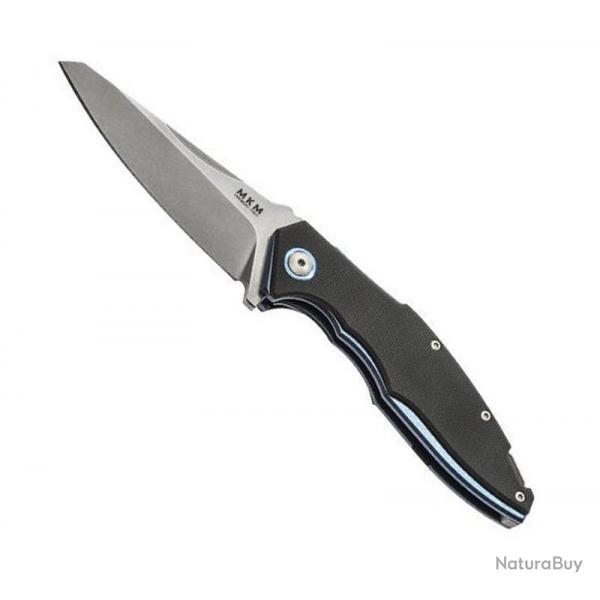 Couteau "Raut", Couleur noir, Manche G-10 (naturel) [MKM]