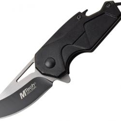 Couteau Pliant  Linerlock Black Manche aluminium Ouverture Assistée MTA1147BK071