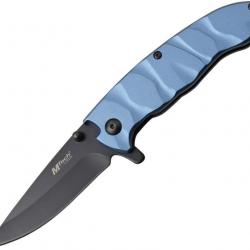 Couteau Pliant  Linerlock Blue Manche aluminium Ouverture Assistée MTA1145BL07