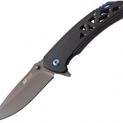 Couteau Pliant Linerlock A / O Blue Manche aluminium Ouverture Assistée MTA1143BL07