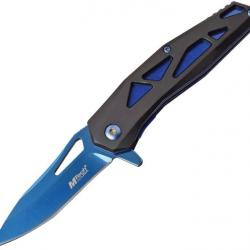 Couteau Pliant Blue A / O Linerlock Manche aluminium Ouverture Assistée MTA1141BL07