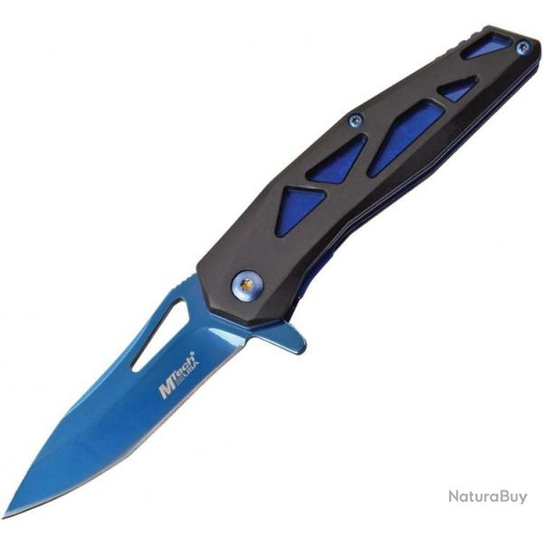 Couteau Pliant Blue A / O Linerlock Manche aluminium Ouverture Assiste MTA1141BL07