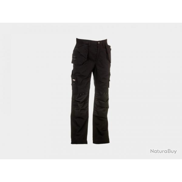 Pantalon de travail multipoches shortleg HEROCK Dagan Noir 52