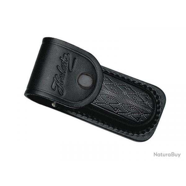 ETUI HERBERTZ CUIR NOIR 13CM