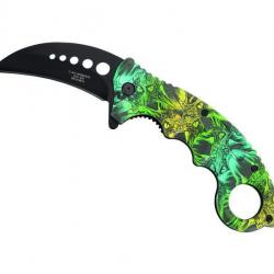 COUTEAU HERBERTZ KARAMBIT SERPENTS 13CM INOX