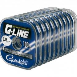 Nylon G-line compétition Gamakatsu 100m 0.08mm / 0.63kg