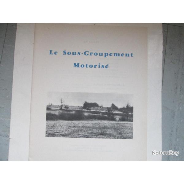 DOCUMENT SUR L INFANTERIE MOTORISEE