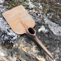 Pelle pioche piochon seurre modèle 1909 armée française poilu WW1  WW2 INDO ALGERIE