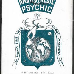 radiesthésie et psychic magazine n°84 avril 1962