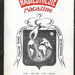 radiesthésie  magazine n°86 juin 1962
