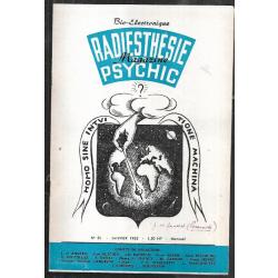 radiesthésie et psychic magazine n°81 janvier 1962