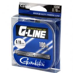 Nylon G-line compétition Gamakatsu 100m Blister 0.12mm / 1.33kg