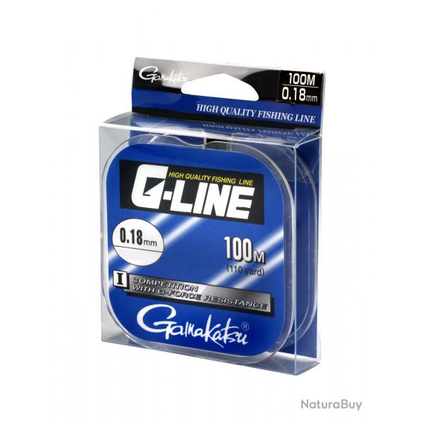 Nylon G-line comptition Gamakatsu 100m Blister 0.22mm / 4.24kg