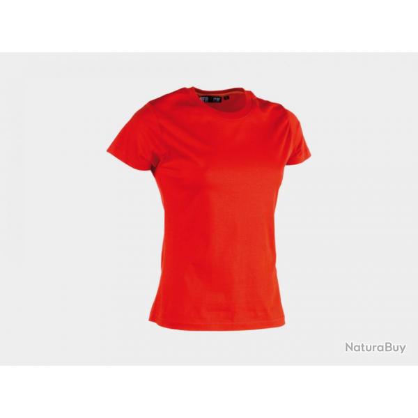 T-shirt femme manches courtes HEROCK Epona Rouge XL