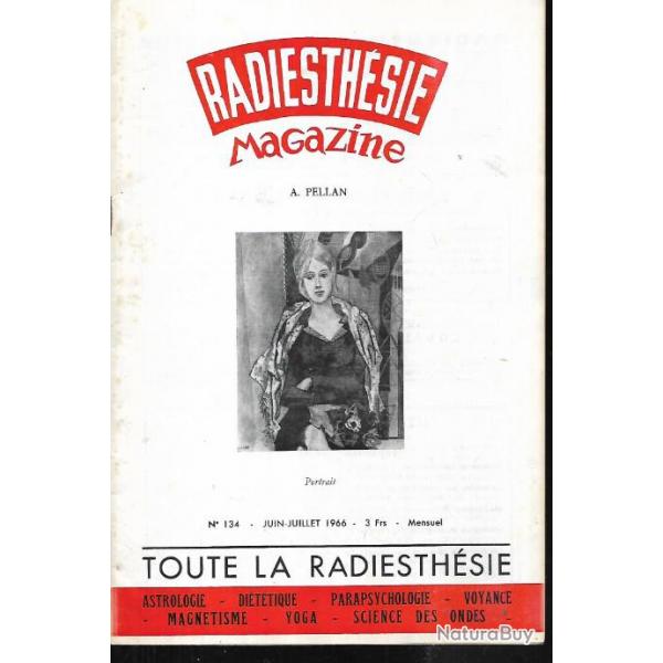 radiesthsie  magazine n134 juin-juillet 1966