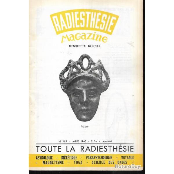 radiesthsie  magazine n119 mars 1965