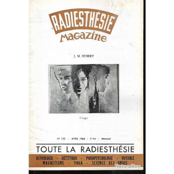 radiesthsie  magazine n132 avril 1966