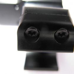 MONTAGE POINT ROUGE SUR LUNETTE avec corp de 30 mm, pour Aimpoint Micro H1 ou H2
