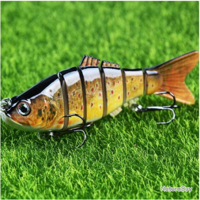 SALALIS Leurre Swimbait multi-articulé Leurre multi-articulé Swimbait