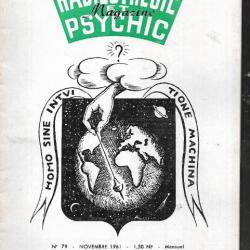 radiesthésie et psychic magazine n°79 novembre 1961