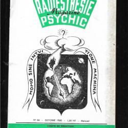 radiesthésie et psychic magazine n°66 octobre 1960