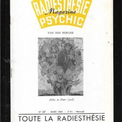 radiesthésie et psychic magazine n°107 mars 1964