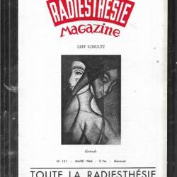 radiesthésie  magazine n°131 mars 1966