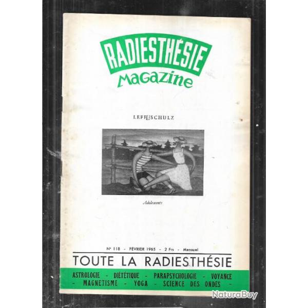 radiesthsie  magazine n118 fvrier 1965