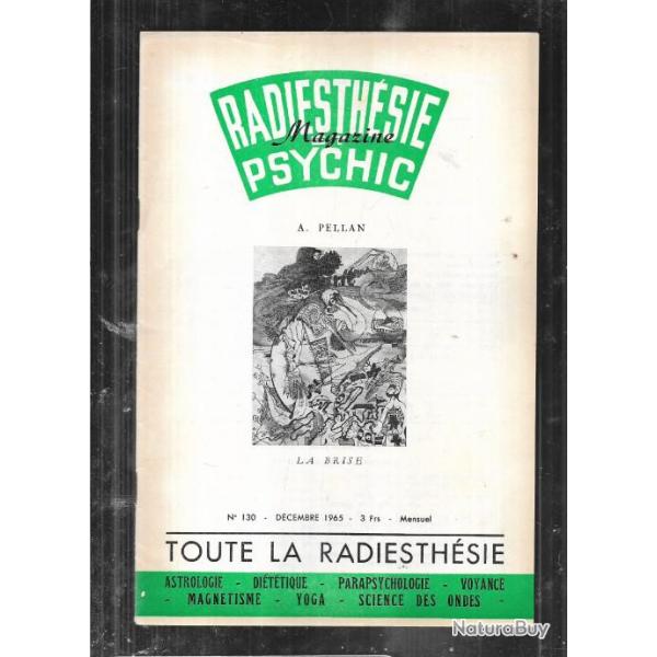 radiesthsie et psychic magazine n130 dcembre 1965 , magntisme, science des ondes, parapsychologi