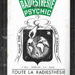 radiesthésie et psychic magazine n°130 ter février 1966 , magnétisme, science des ondes,