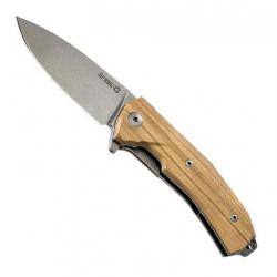 Couteau "Kur", Manche olivier [Lionsteel]