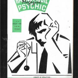 radiesthésie et psychic magazine n°63 juillet 1960 , magnétisme, science des ondes, parapsycho
