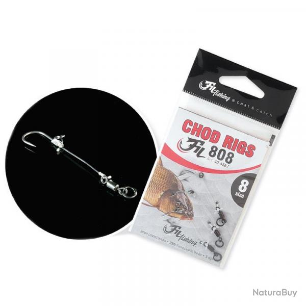 Bas de ligne Chod court Extra carp 25lb 4