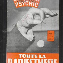 radiesthésie et psychic magazine n°31 avril 1957 , magnétisme, science des ondes, para