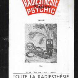 radiesthésie et psychic magazine n°109 mai 1964 , magnétisme, science des ondes, para