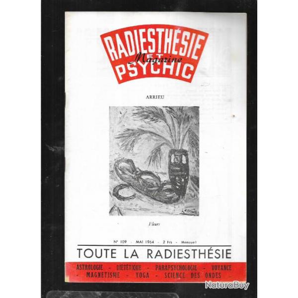 radiesthsie et psychic magazine n109 mai 1964 , magntisme, science des ondes, para