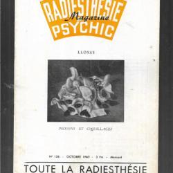 radiesthésie et psychic magazine n°126 octobre 1965 , magnétisme, science des ondes, para