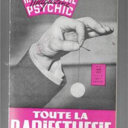 radiesthésie et psychic magazine n°33 juin 1957 , magnétisme, science des ondes, para