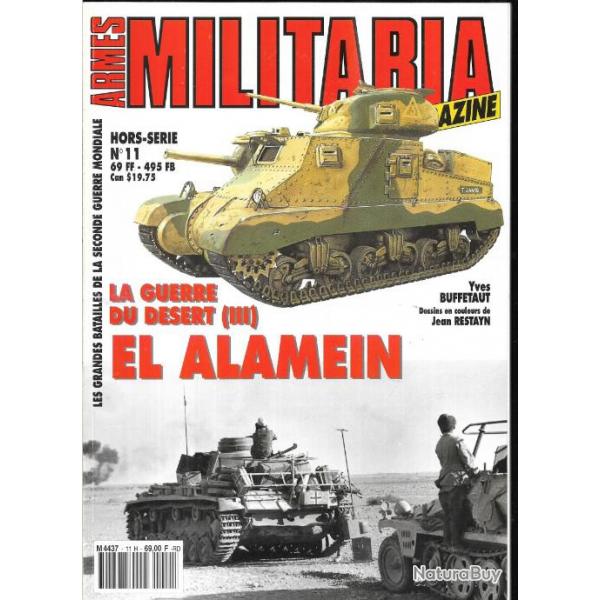 Militaria Magazine Hors srie n11 la guerre du dsert 3 el alamein   puis diteur.